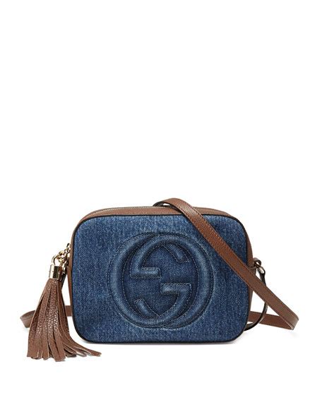 gucci denim belt bag